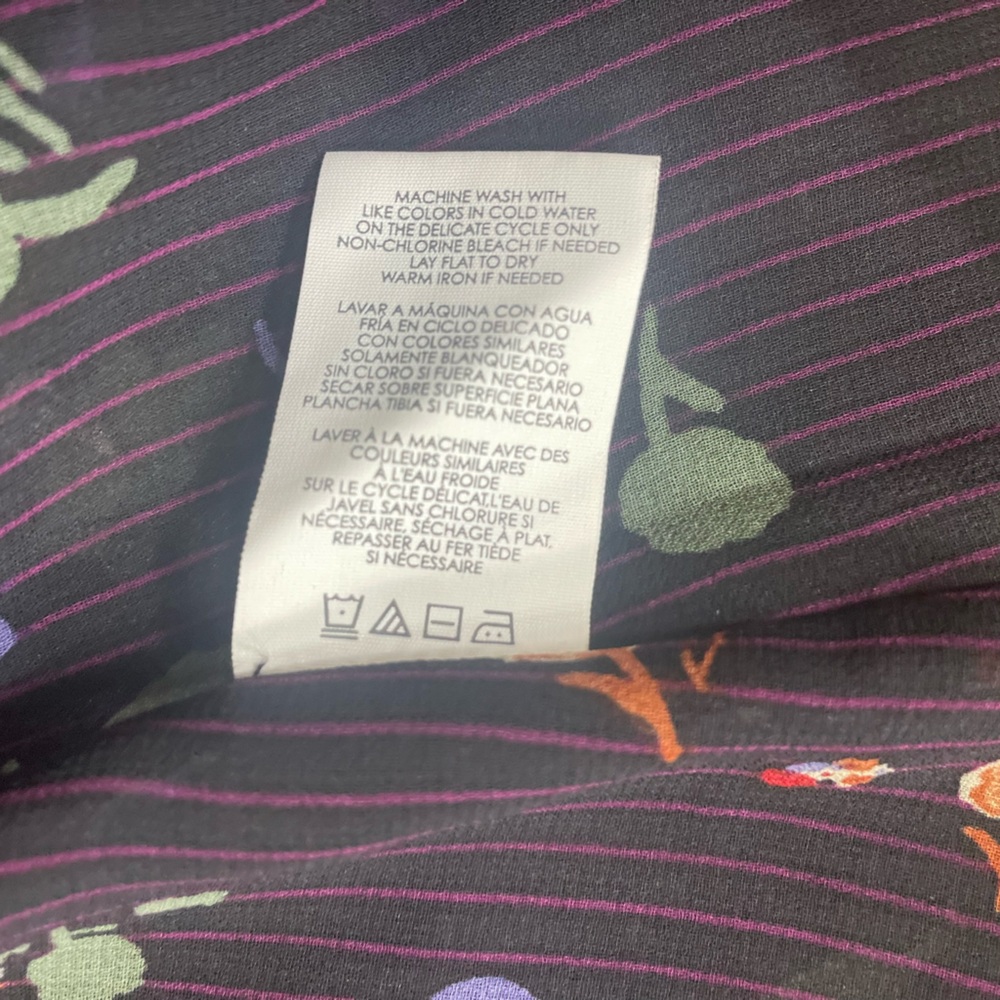 CAbi Pinstripe and Floral Camisole Top (N) - Picture 11 of 11